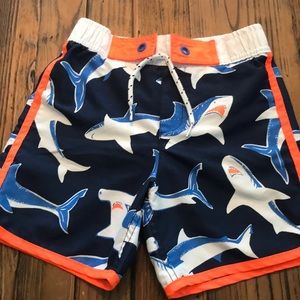 Boys mini boden swim shorts